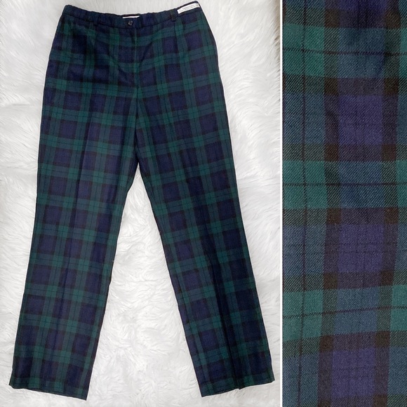 pendleton plaid pants